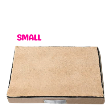 Lavish Pets Memory Foam Bed Beige (S)